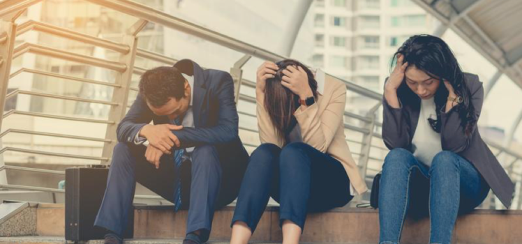 Sad Business People